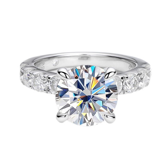 LaVALINI™ Moissanite Viviana Ring in 925 Sterling Silver