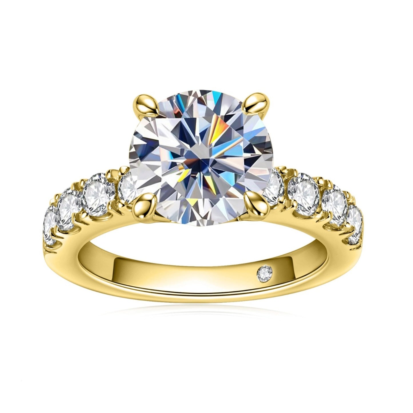 LaVALINI™ Moissanite Viviana Ring in 925 Sterling Silver