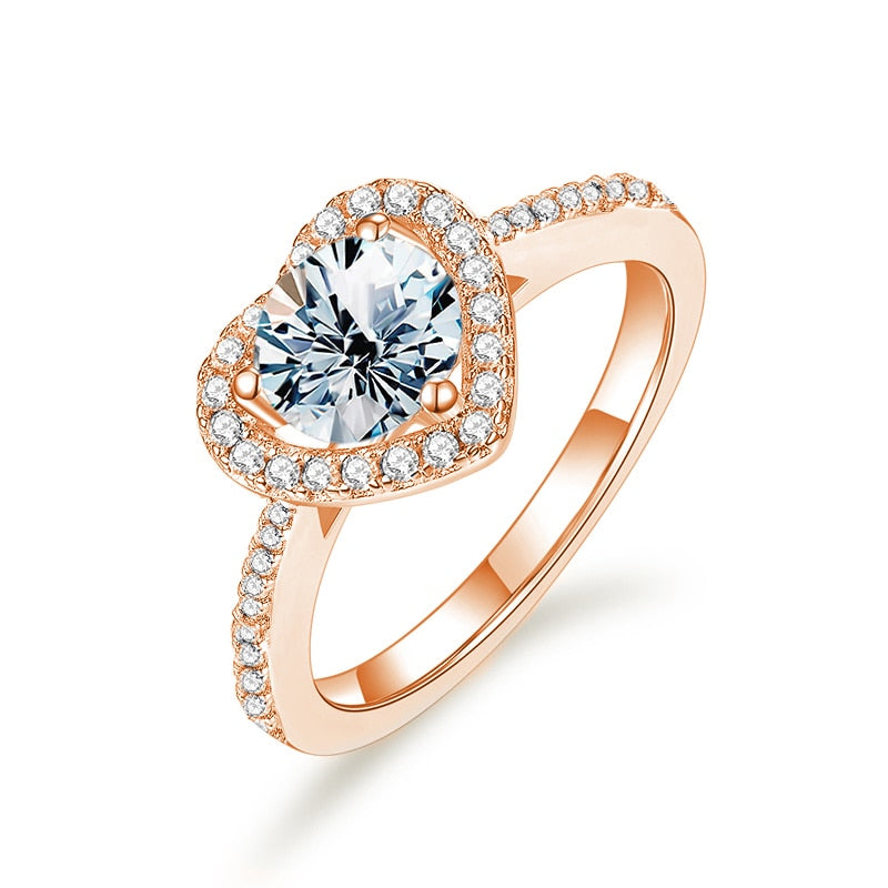 LaVALINI™ Moissanite Julietta Ring in 925 Sterling Silver