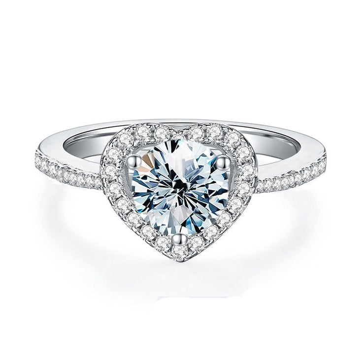 LaVALINI™ Moissanite Julietta Ring in 925 Sterling Silver