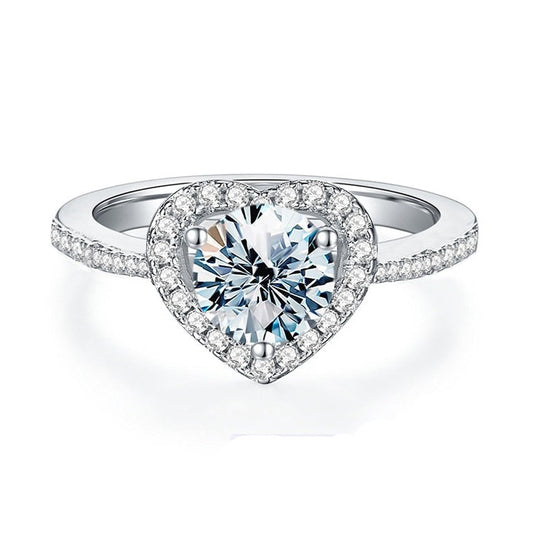 LaVALINI™ Moissanite Julietta Ring in 925 Sterling Silver